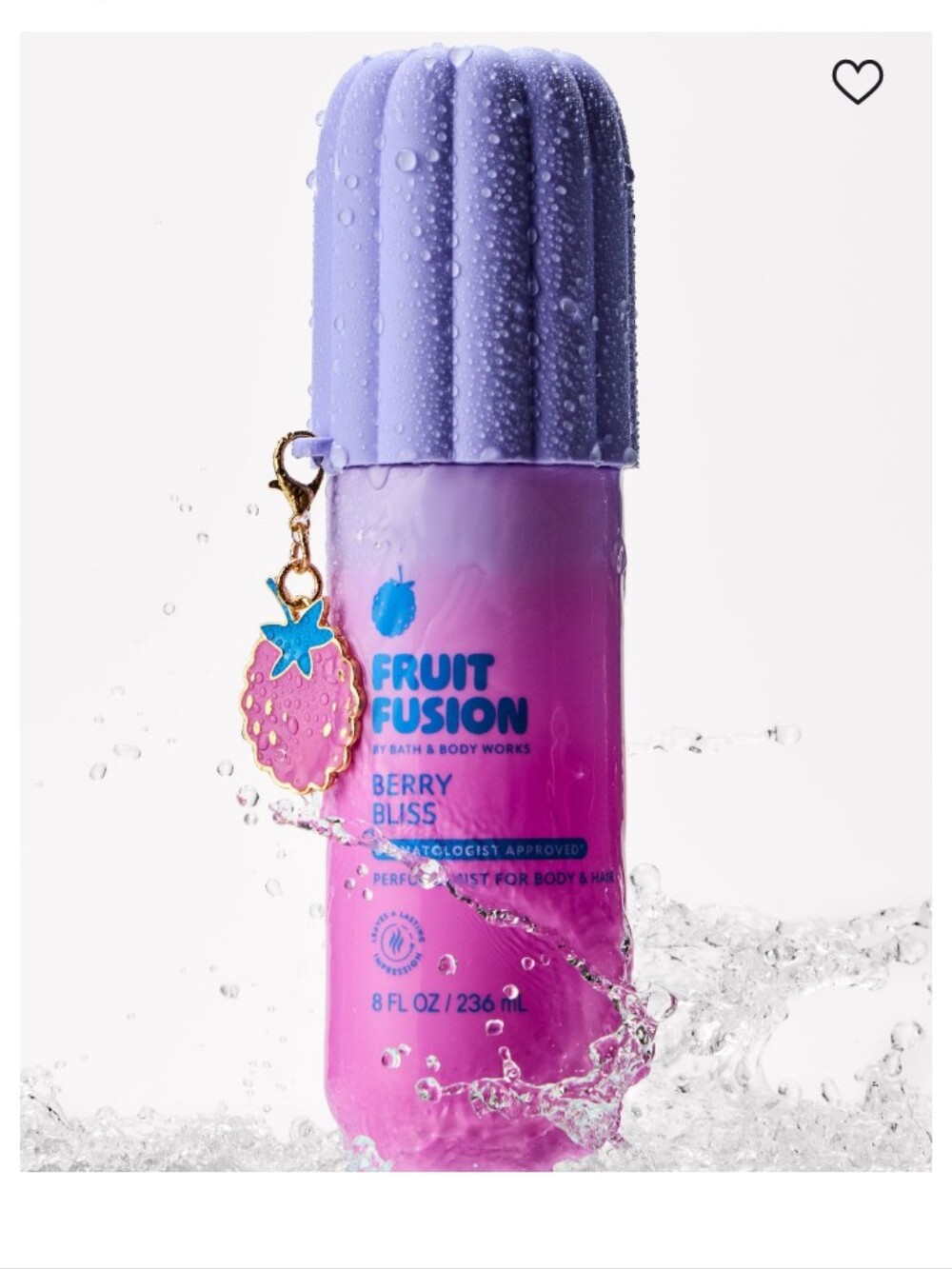 Bath & Body Works Fruit Fusion Berry Bliss Body Mist - Purple/Pink